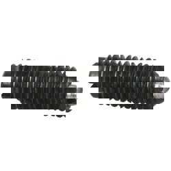Threaded Spring Plunger: #8-36, 0.437
